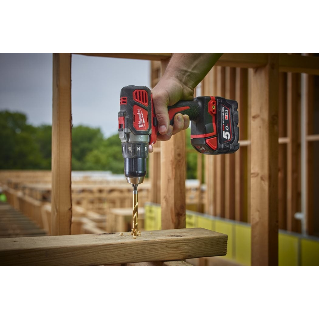 Свердло Milwaukee по металу RedHEX HSS-G TiN, 4,0 мм, (2шт) (48894708) - фото 6 Свердло Milwaukee по металу RedHEX HSS-G TiN, 4,0 мм, (2шт) (48894708) - фото 6