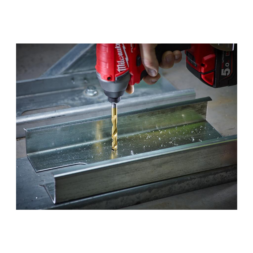 Свердло Milwaukee по металу RedHEX HSS-G TiN, 4,2мм (48894709) - фото 4 Свердло Milwaukee по металу RedHEX HSS-G TiN, 4,2мм (48894709) - фото 4