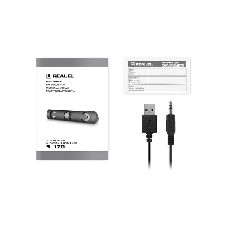 Акустична система REAL-EL S-170 6Вт Black (EL121100013) - фото 8