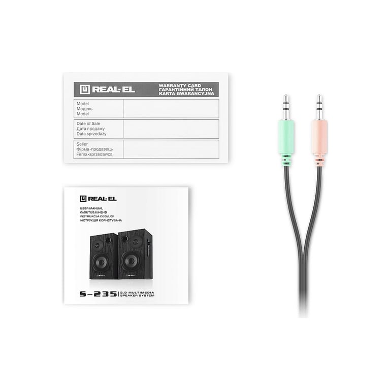 Акустична система REAL-EL S-235 Black (EL121200010) - фото 10