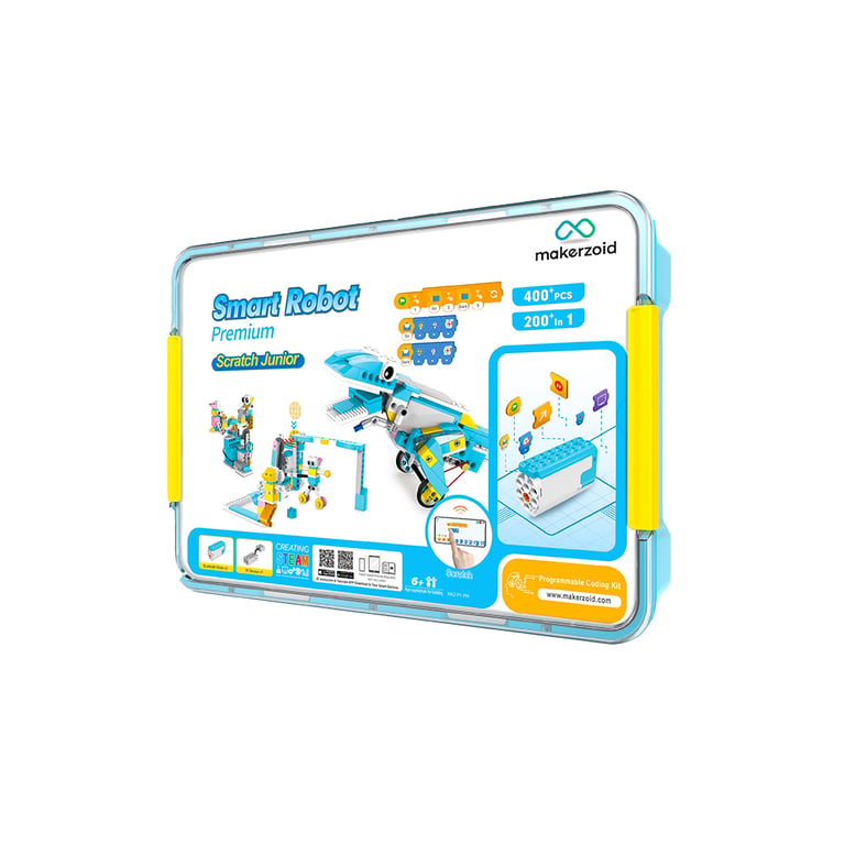 Конструктор Makerzoid Smart Robot Premium (MKZ-PF-PM) - фото 1