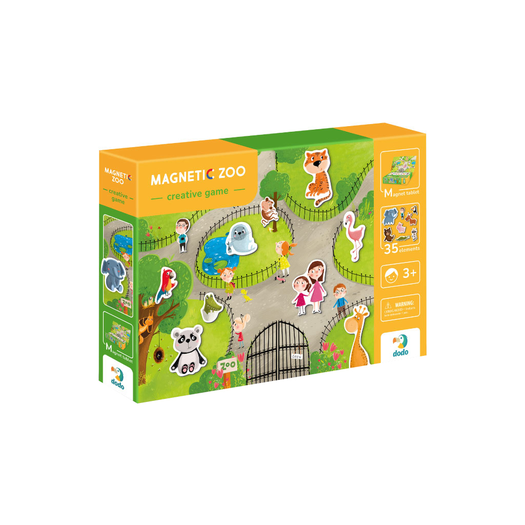 Навчальний набір DoDo Магнітна гра Зоопарк (200207) Навчальний набір DoDo Магнітна гра Зоопарк (200207)