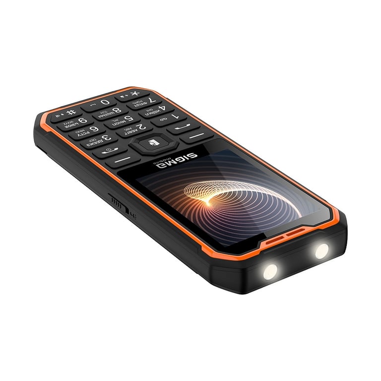 Мобільний телефон Sigma X-style 310 Force Type-C Black Orange (4827798855126) - фото 5