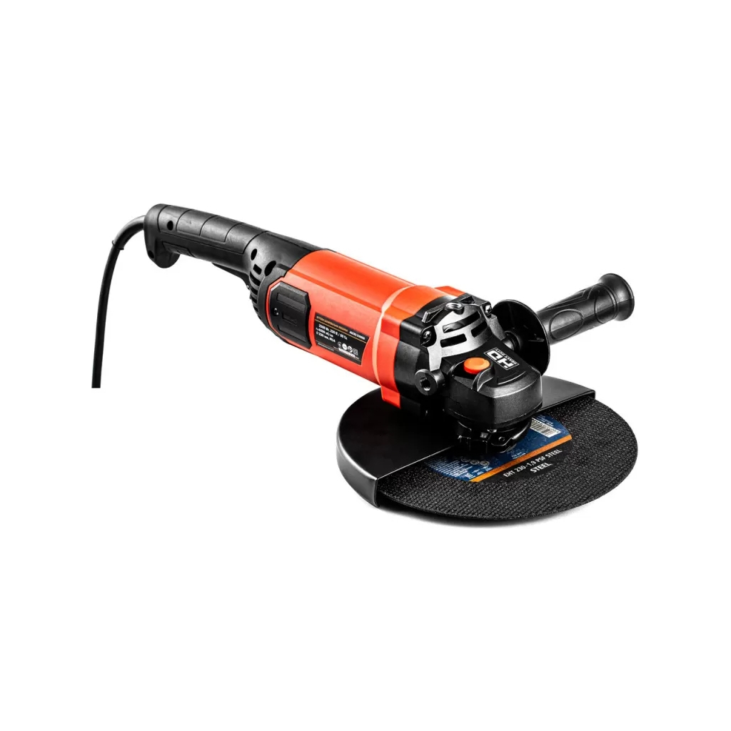 Шліфувальна машина GTM 230мм AG230/2300HD 2300Вт, 6500об/хв, пл.пуск (AG230/2300HD) Шліфувальна машина GTM 230мм AG230/2300HD 2300Вт, 6500об/хв, пл.пуск (AG230/2300HD)