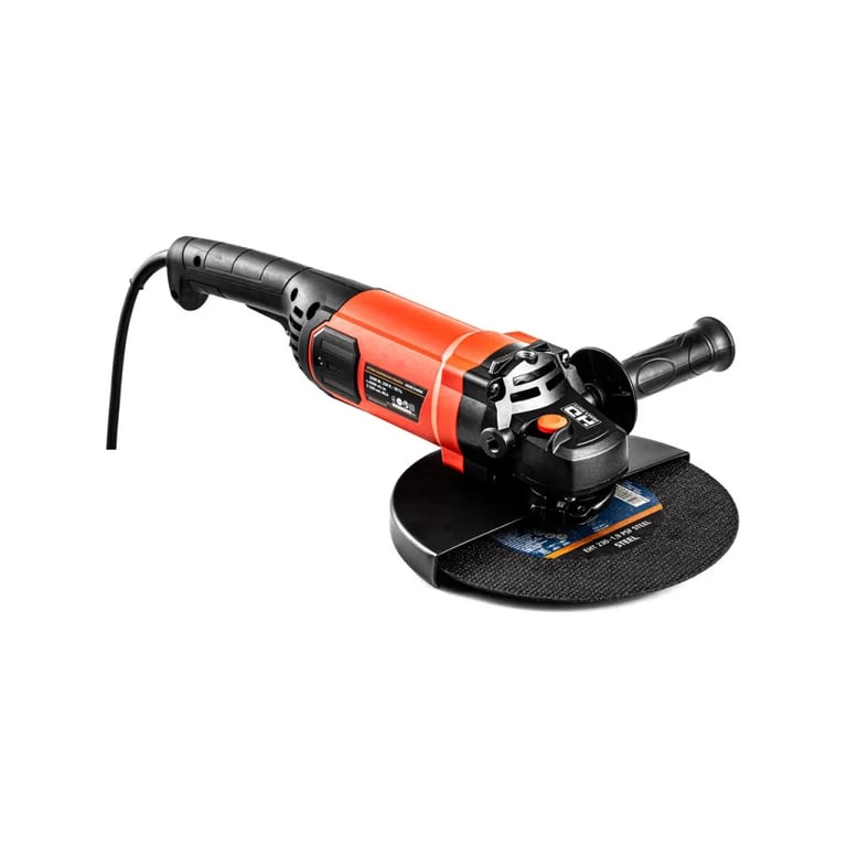 Шліфувальна машина GTM 230мм AG230/2300HD 2300Вт, 6500об/хв, пл.пуск (AG230/2300HD) - фото 1