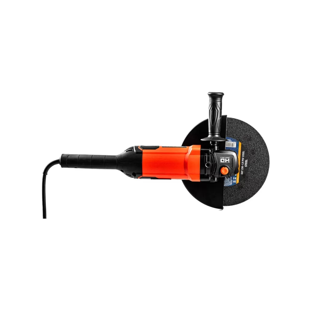 Шліфувальна машина GTM 230мм AG230/2300HD 2300Вт, 6500об/хв, пл.пуск (AG230/2300HD) - фото 2 Шліфувальна машина GTM 230мм AG230/2300HD 2300Вт, 6500об/хв, пл.пуск (AG230/2300HD) - фото 2