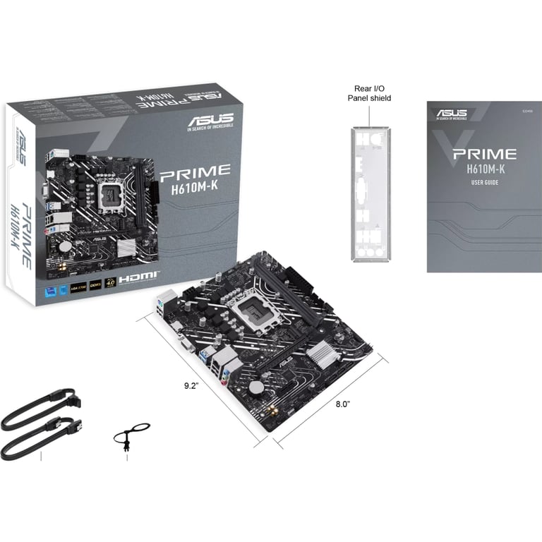 Материнська плата ASUS PRIME H610M-K - фото 7