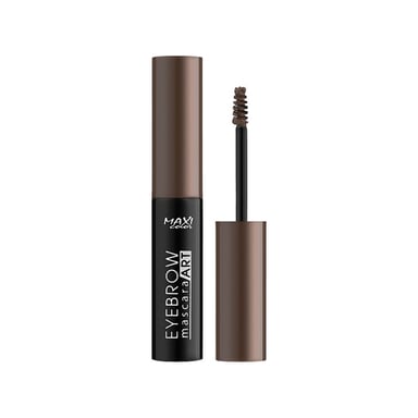 Туш для брів Maxi Color Eyebrow Art Mascara 03 - Брюне (4823097122143) - фото 1