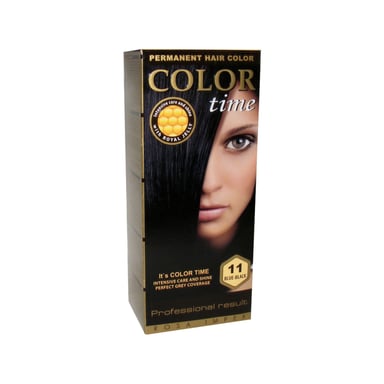 Фарба для волосся Color Time 11 - Синьо-чорний (3800010532870) - фото 1