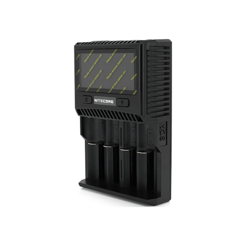 Зарядний пристрій для акумуляторів Nitecore SC4 (4 channels, LCD, Li-ion, Ni-MH, Ni-Cd, AA(R6), ААA(R03), AAAA, С(R14), 3A) (NITD4LCDSC4) - фото 1 Зарядний пристрій для акумуляторів Nitecore SC4 (4 channels, LCD, Li-ion, Ni-MH, Ni-Cd, AA(R6), ААA(R03), AAAA, С(R14), 3A) (NITD4LCDSC4) - фото 1