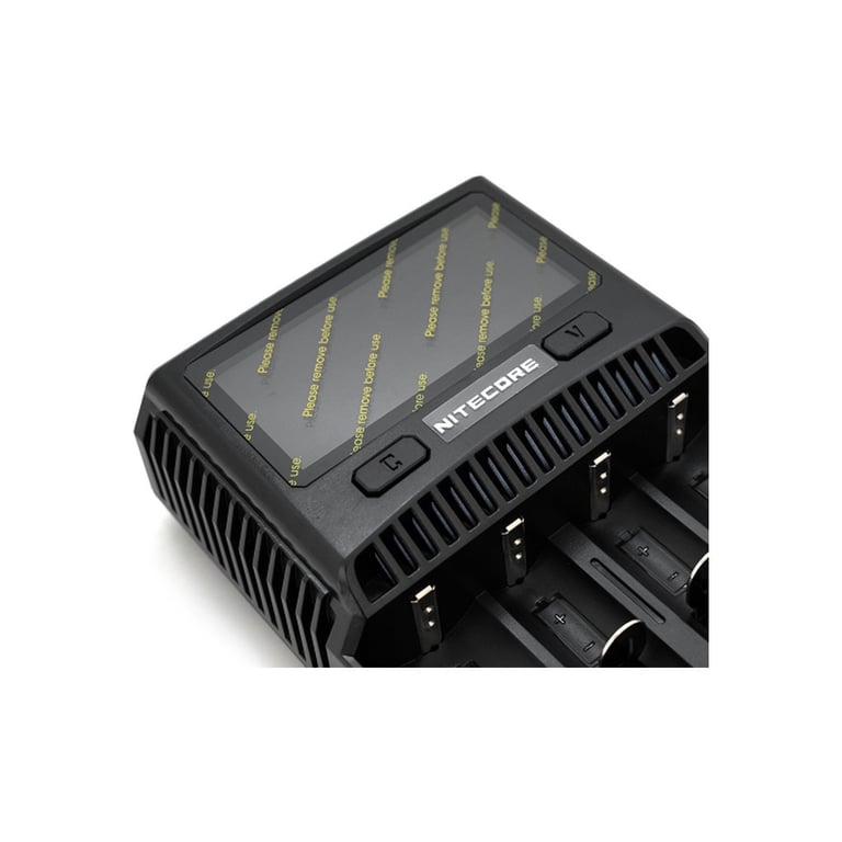 Зарядний пристрій для акумуляторів Nitecore SC4 (4 channels, LCD, Li-ion, Ni-MH, Ni-Cd, AA(R6), ААA(R03), AAAA, С(R14), 3A) (NITD4LCDSC4) - фото 2