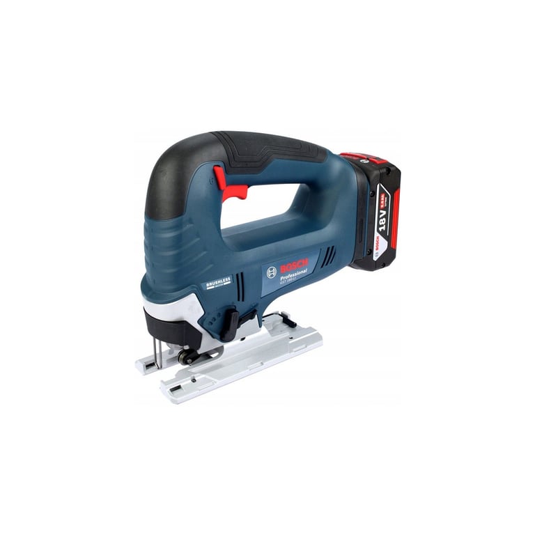 Електролобзик Bosch GST 185-LI, 18В, 4Аг, 0-3500 об/хв, хід 26мм, кейс (0.601.5B3.023) - фото 1