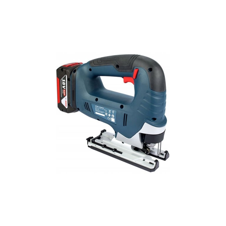 Електролобзик Bosch GST 185-LI, 18В, 4Аг, 0-3500 об/хв, хід 26мм, кейс (0.601.5B3.023) - фото 2