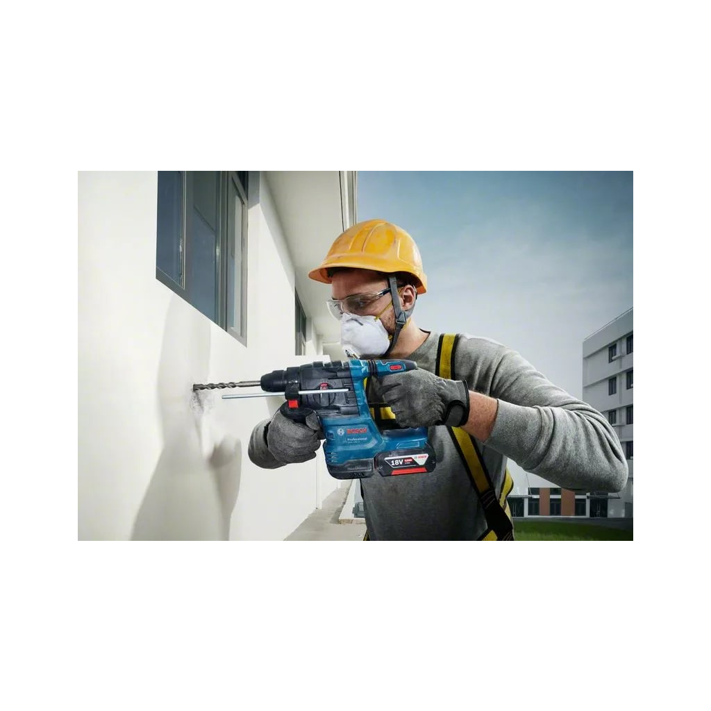 Перфоратор Bosch GBH 185-LI, 18В, SDS-Plus, 1.9Дж, безщітковий, 1х4.0Ah (0.611.924.022) - фото 2 Перфоратор Bosch GBH 185-LI, 18В, SDS-Plus, 1.9Дж, безщітковий, 1х4.0Ah (0.611.924.022) - фото 2