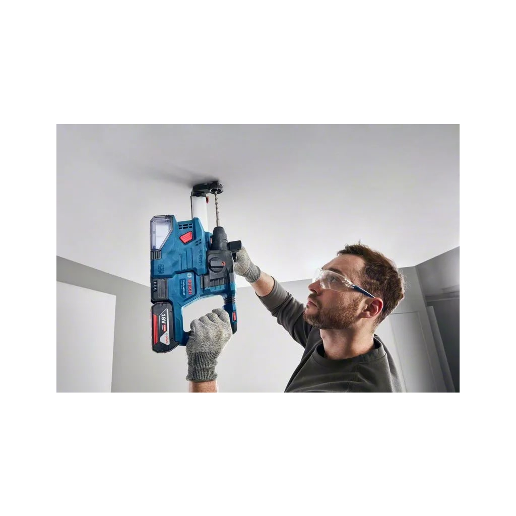 Перфоратор Bosch GBH 185-LI, 18В, SDS-Plus, 1.9Дж, безщітковий, 1х4.0Ah (0.611.924.022) - фото 4 Перфоратор Bosch GBH 185-LI, 18В, SDS-Plus, 1.9Дж, безщітковий, 1х4.0Ah (0.611.924.022) - фото 4