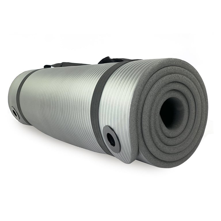 Килимок для фітнесу Stein NBR Сірий 183 х 61 х 1 см (DB9735) - фото 2