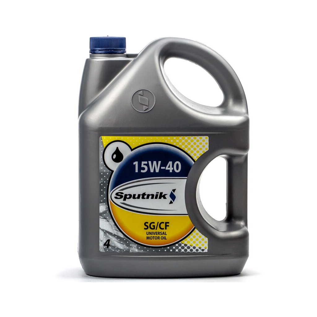 Моторна олива SPUTNIK 15W40 SG/CF 4л Моторна олива SPUTNIK 15W40 SG/CF 4л