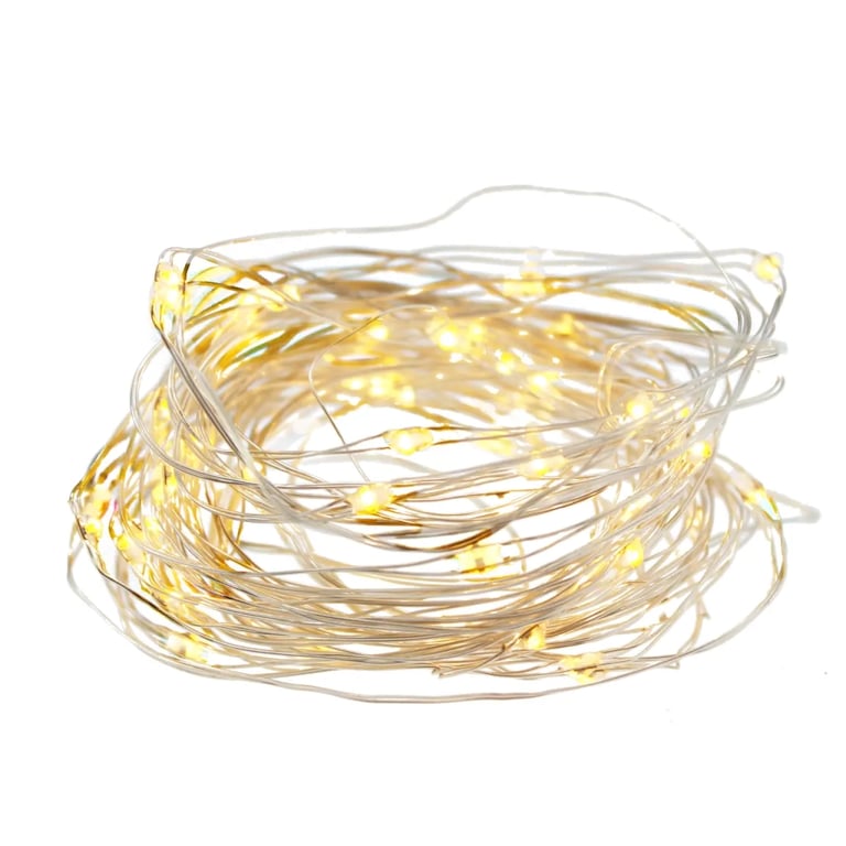 Гірлянда Chomik Гірлянда-струна 6,2 м, 60 LED теплий білий, 3АА батар., ІР44 (5900779802650) - фото 1