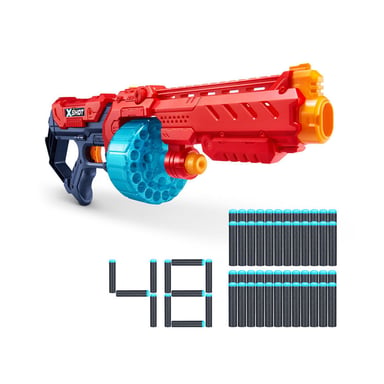 Іграшкова зброя Zuru X-Shot Red Швидкострільний бластер EXCEL Turbo Fire (48 патронів) (36270R) - фото 1