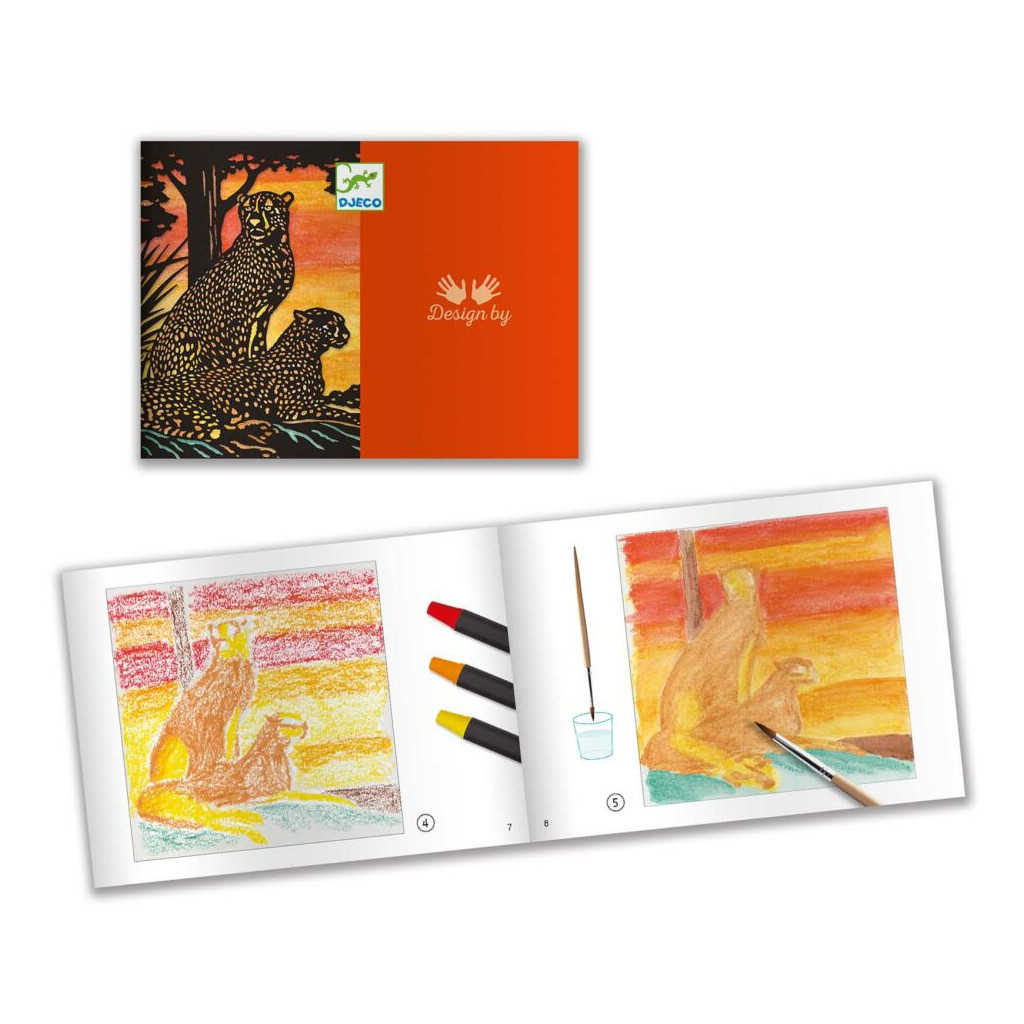 Набір для творчості Djeco Против світла (DJ09348) - фото 4 Набір для творчості Djeco Против світла (DJ09348) - фото 4