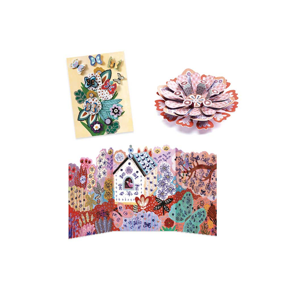 Набір для творчості Djeco Світ квітів (DJ09330) - фото 3 Набір для творчості Djeco Світ квітів (DJ09330) - фото 3