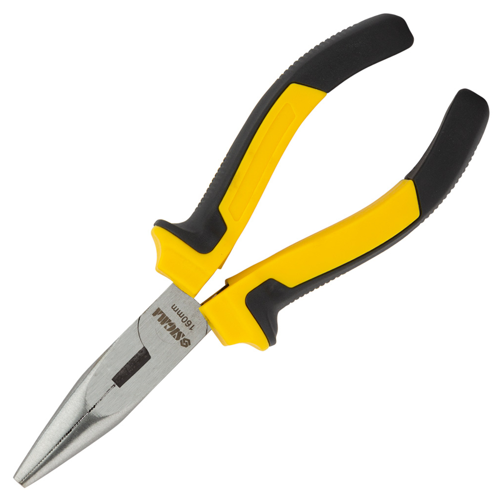 Плоскогубці Sigma довгогубці прямі 160мм Standard (4357521) (4357521) - фото 1