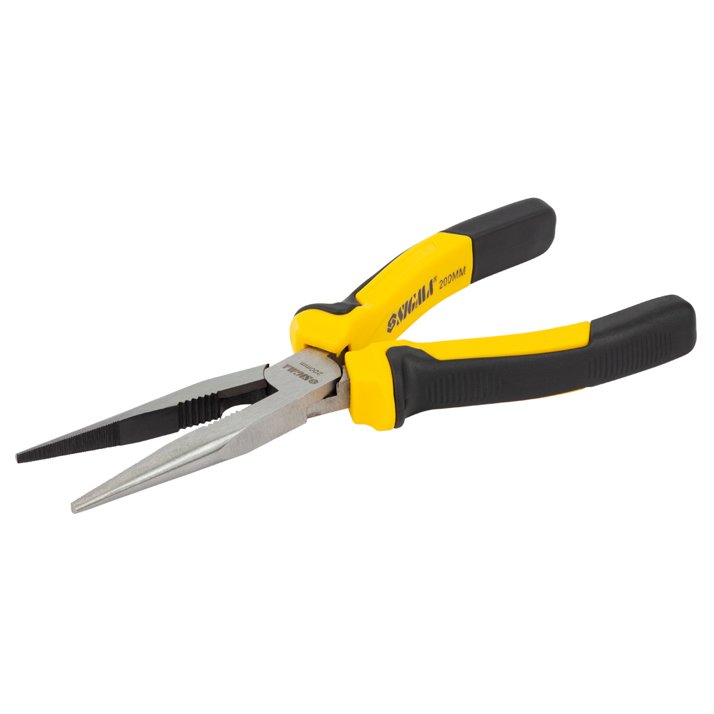 Плоскогубці Sigma довгогубці прямі 200мм Standard (4357541) (4357541) - фото 2 Плоскогубці Sigma довгогубці прямі 200мм Standard (4357541) (4357541) - фото 2
