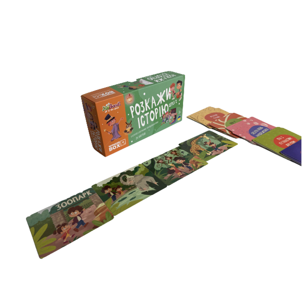Настільна гра JoyBand Набір логічних карток Розкажи історію Серія №2 (WB102) - фото 3 Настільна гра JoyBand Набір логічних карток Розкажи історію Серія №2 (WB102) - фото 3