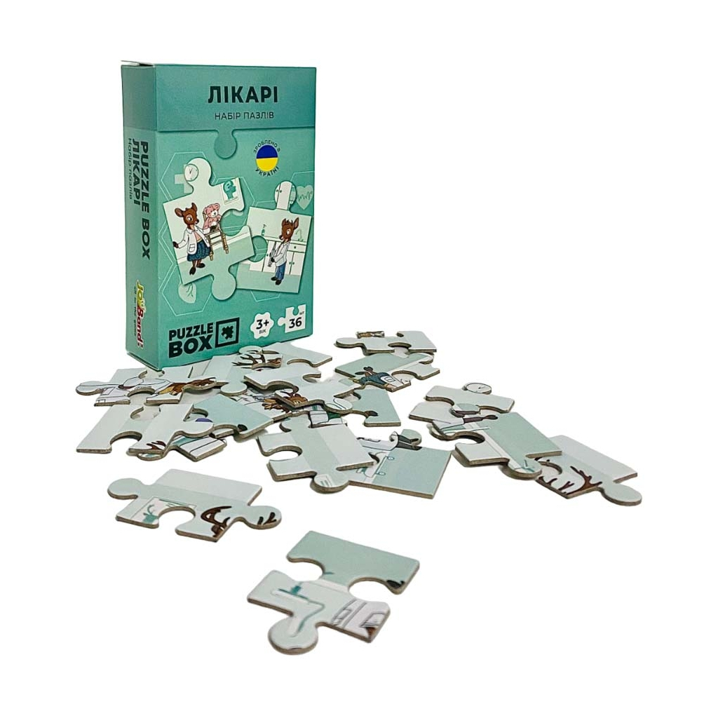 Пазл JoyBand набір Лікарі 36 елементів (PB05) - фото 2 Пазл JoyBand набір Лікарі 36 елементів (PB05) - фото 2