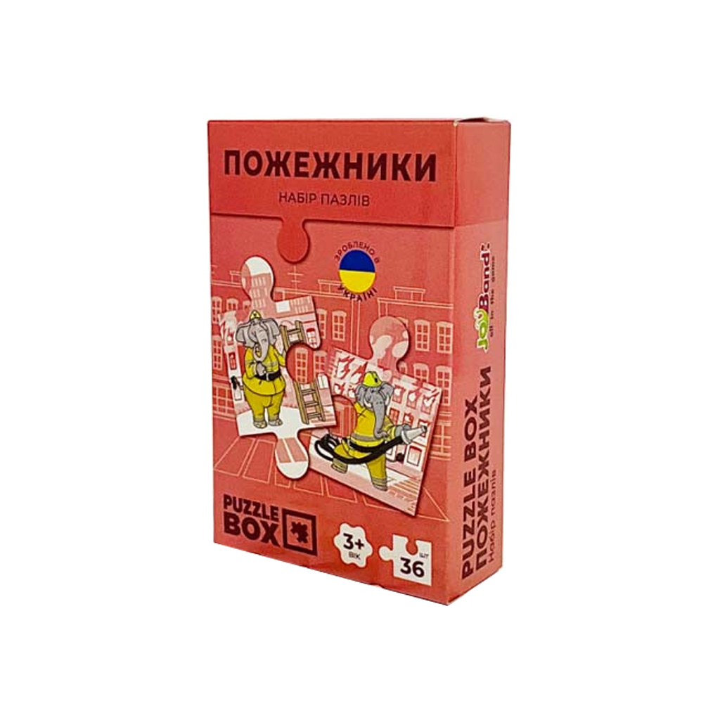 Пазл JoyBand набір Пожежники 36 елементів (PB04) Пазл JoyBand набір Пожежники 36 елементів (PB04)