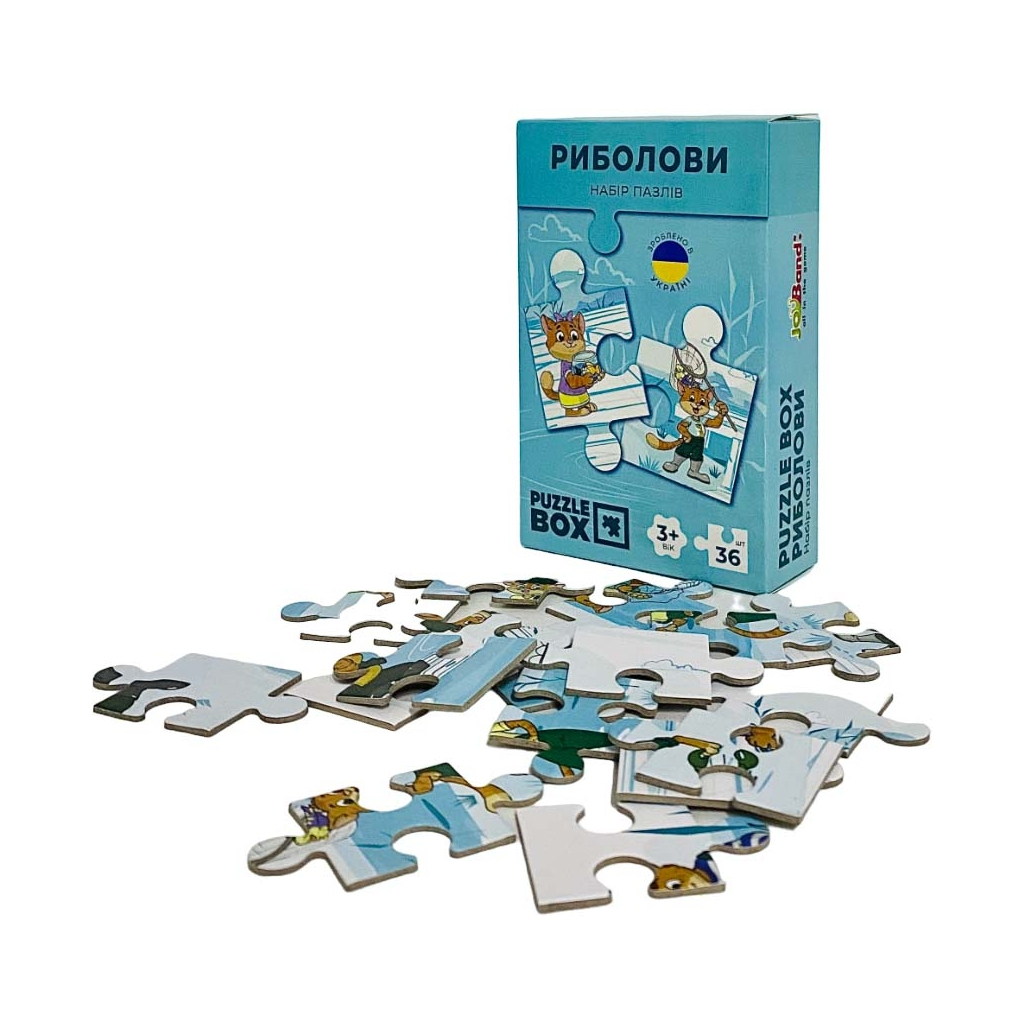 Пазл JoyBand набір Риболови 36 елементів (PB02) - фото 2 Пазл JoyBand набір Риболови 36 елементів (PB02) - фото 2