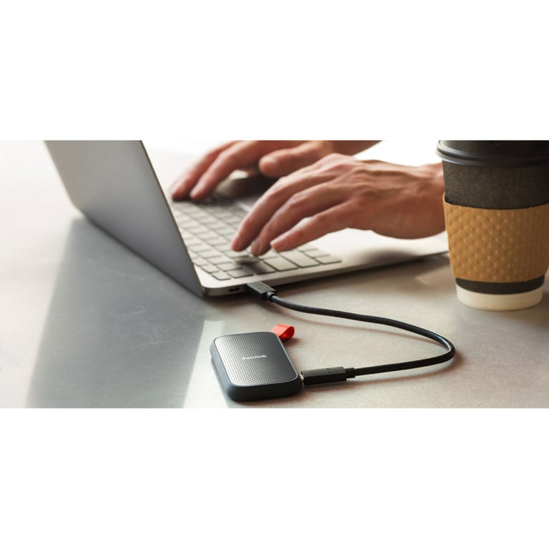Накопичувач SSD USB 3.2 1TB SanDisk (SDSSDE30-1T00-G26) - фото 5