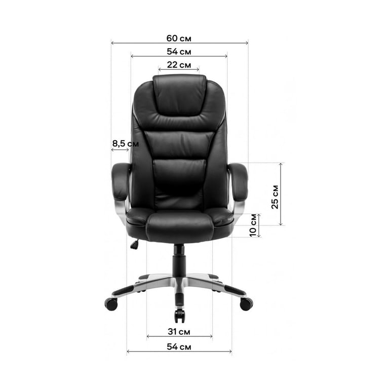 Офісне крісло GT Racer X-2852 Classic Dark Gray (X-2852 Classic Fabric Dark Gray) - фото 4