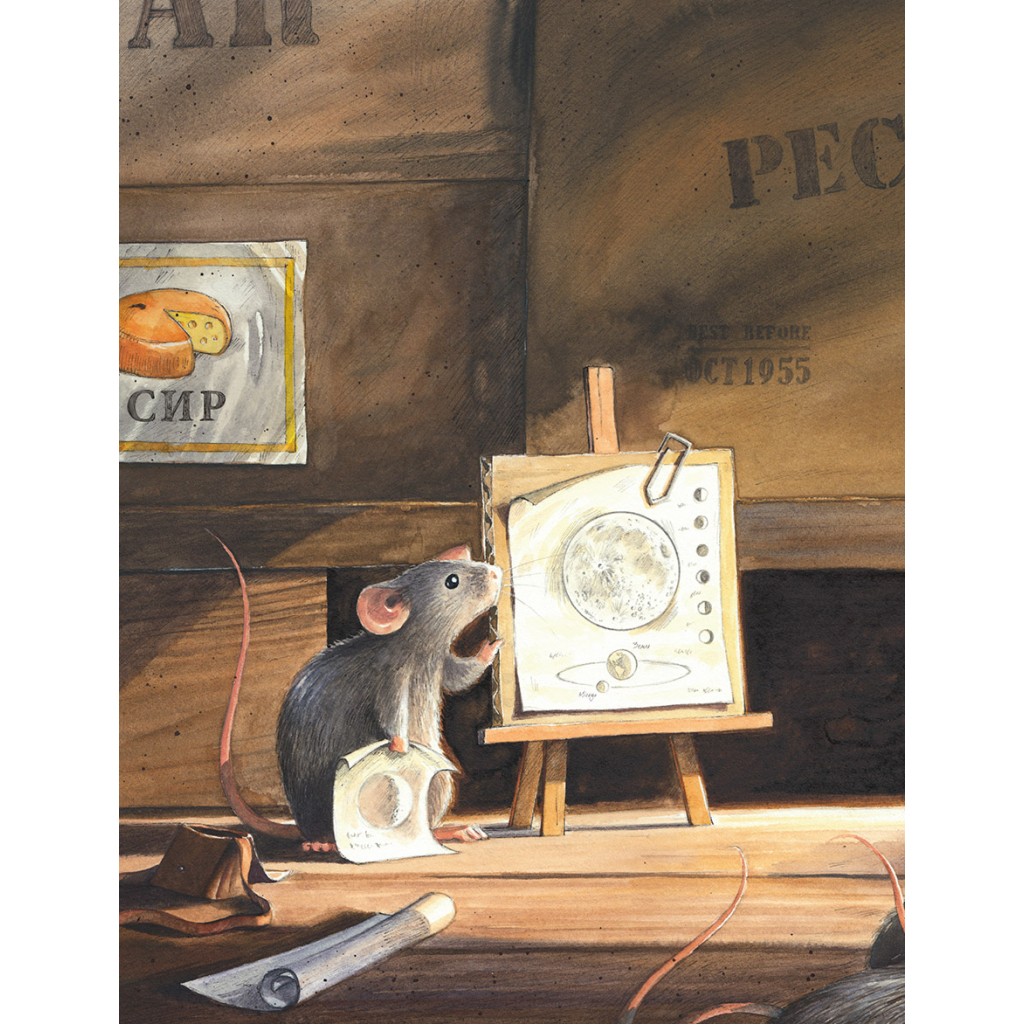 Книга Армстронґ. Неймовірні пригоди Мишеняти, яке літало на Місяць - Торбен Кульман Видавництво Старого Лева (9786176793823) - фото 9 Книга Армстронґ. Неймовірні пригоди Мишеняти, яке літало на Місяць - Торбен Кульман Видавництво Старого Лева (9786176793823) - фото 9