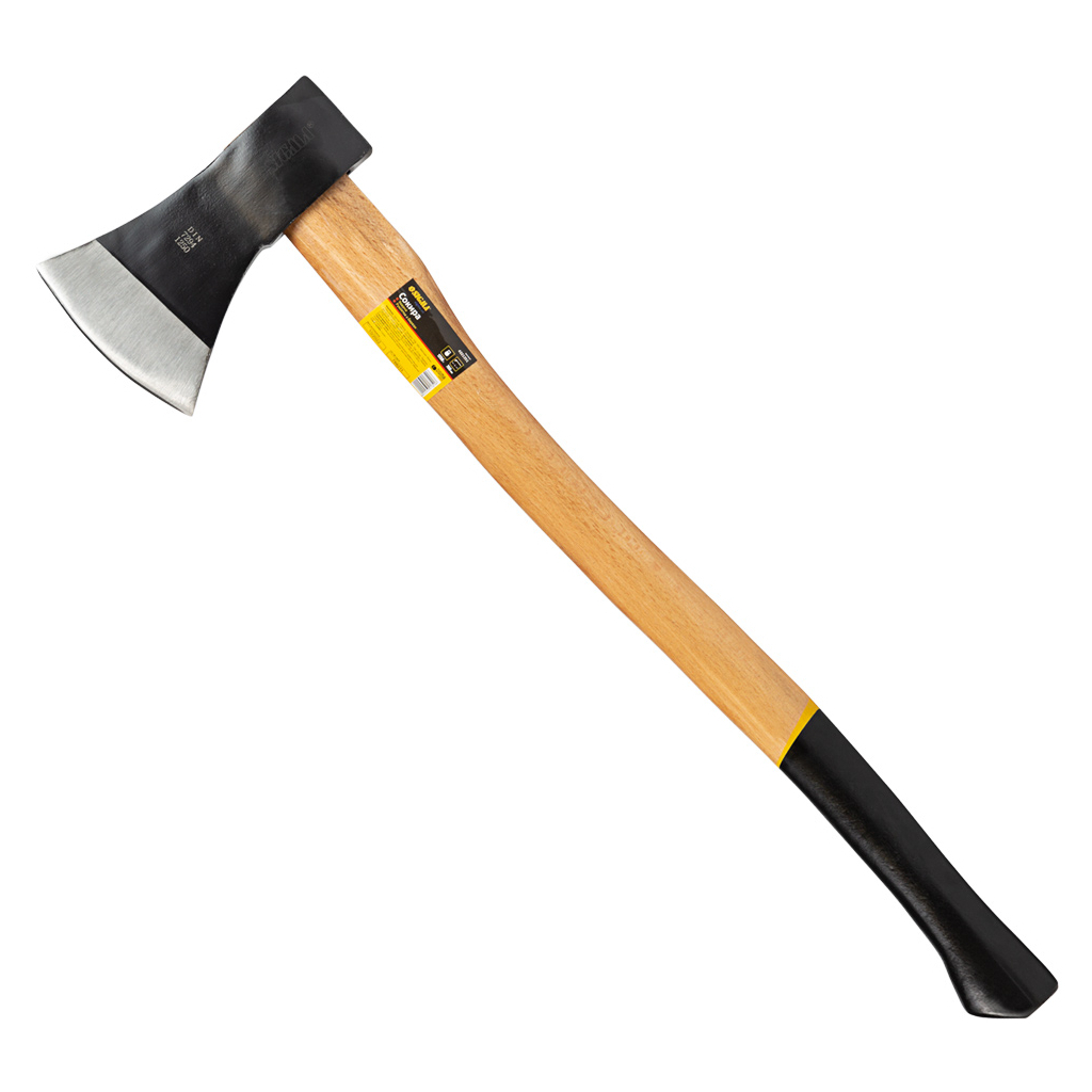 Сокира Sigma 1250г дерев'яна ручка 700мм (береза) (4321351) - фото 1