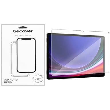 Скло захисне BeCover Samsung Galaxy Tab S9 FE (SM-X510/SM-X516B) 10.9" (710046) - фото 1
