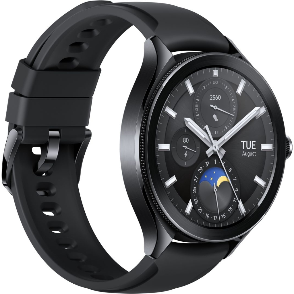 Смарт-годинник Xiaomi Watch 2 Pro Bluetooth Black Case with Black Fluororubber Str (1006732) - фото 3 Смарт-годинник Xiaomi Watch 2 Pro Bluetooth Black Case with Black Fluororubber Str (1006732) - фото 3