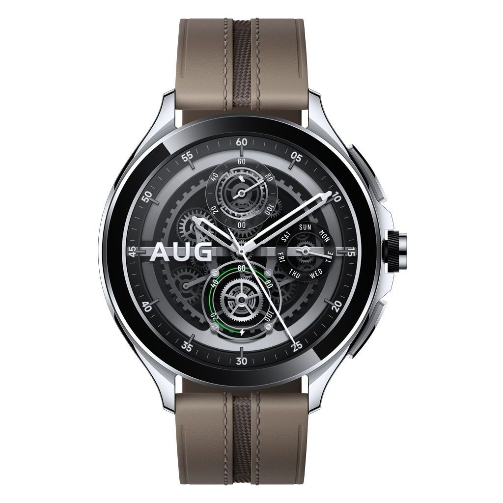 Смарт-годинник Xiaomi Watch 2 Pro Bluetooth Silver Case with Brown Leather Strap (1006733) - фото 2 Смарт-годинник Xiaomi Watch 2 Pro Bluetooth Silver Case with Brown Leather Strap (1006733) - фото 2