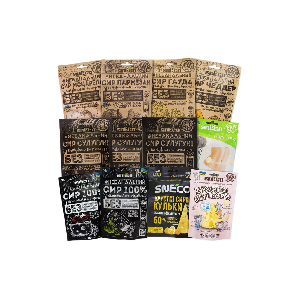 Сир сушений snEco All in 13 шт (4823095009927) - фото 1 Сир сушений snEco All in 13 шт (4823095009927) - фото 1