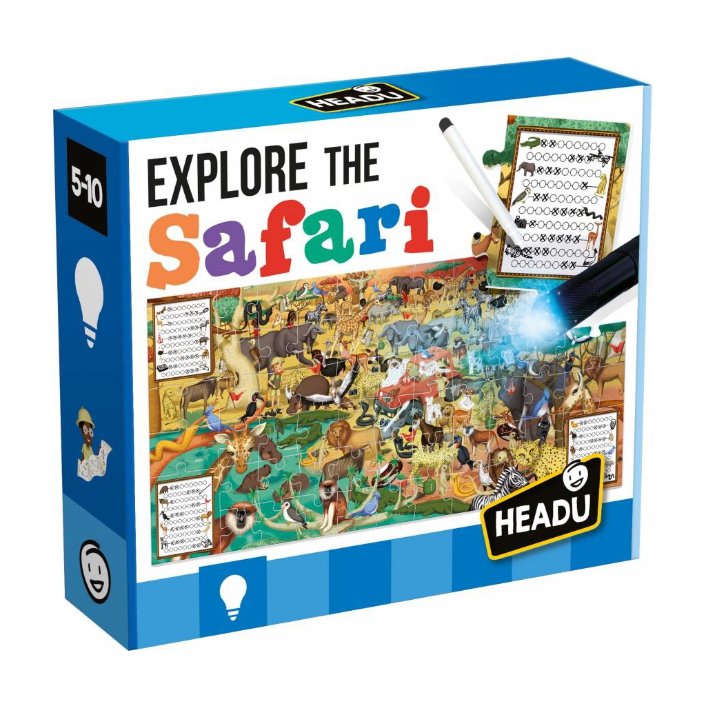 Пазл Headu Досліджуйте сафарі (IT21420) - фото 1 Пазл Headu Досліджуйте сафарі (IT21420) - фото 1