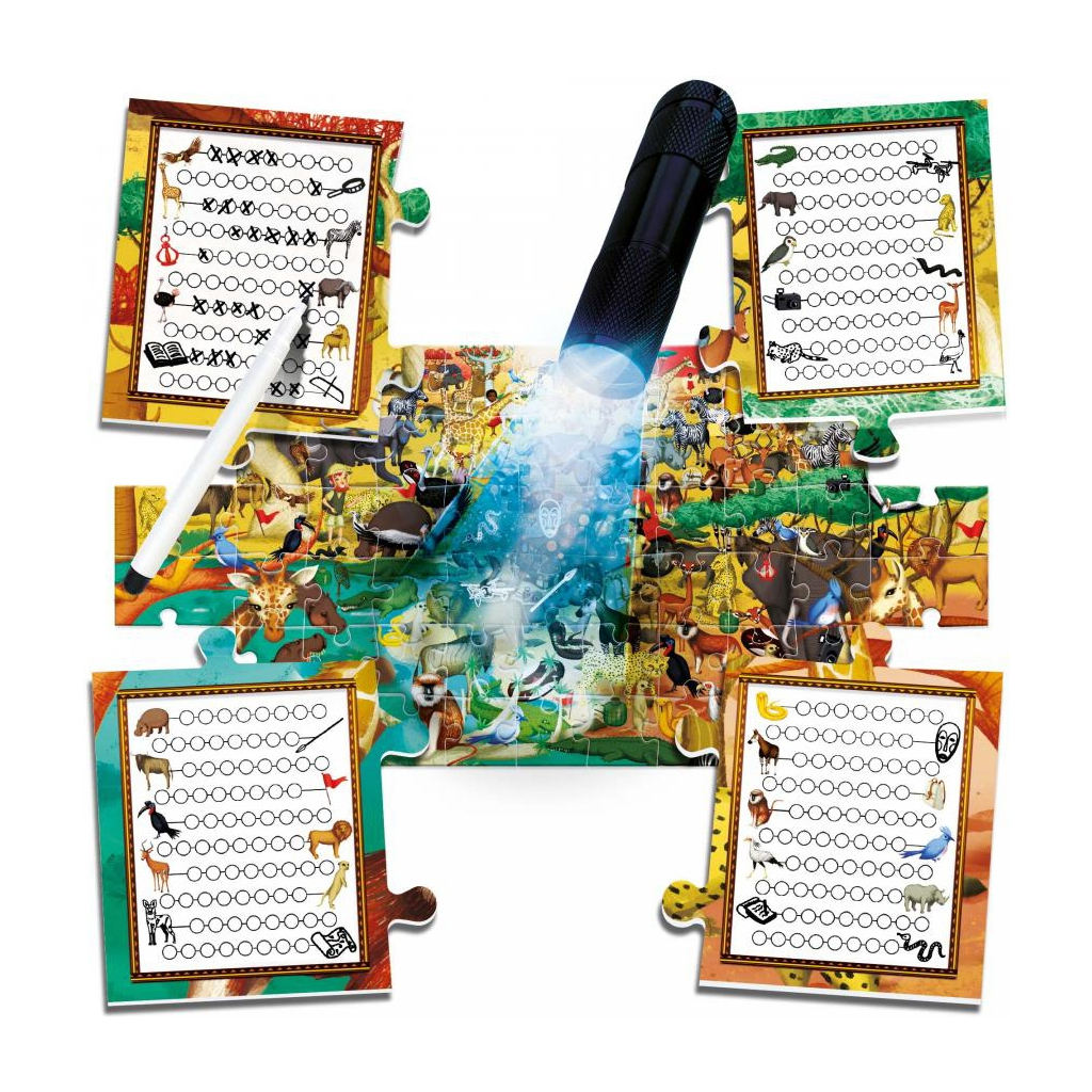 Пазл Headu Досліджуйте сафарі (IT21420) - фото 2 Пазл Headu Досліджуйте сафарі (IT21420) - фото 2