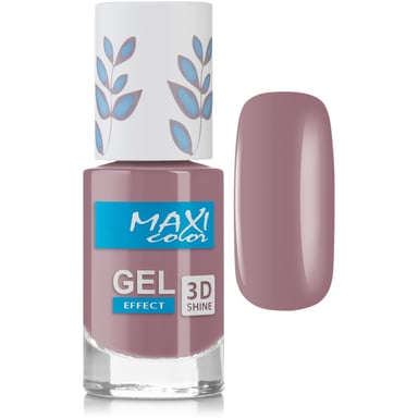 Лак для нігтів Maxi Color Gel Effect New Palette 06 (4823077509674) - фото 1