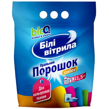 Пральний порошок Білі Вітрила Color 1.5 кг (4820017661010) - фото 1