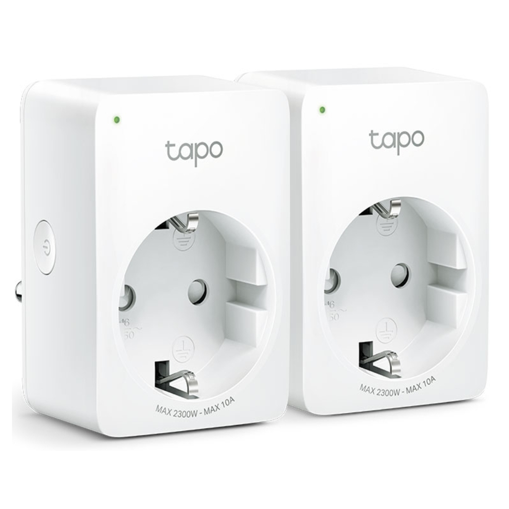 Розумна розетка TP-Link Tapo P100 (2-pack) (Tapo P100(2-pack)) - фото 1
