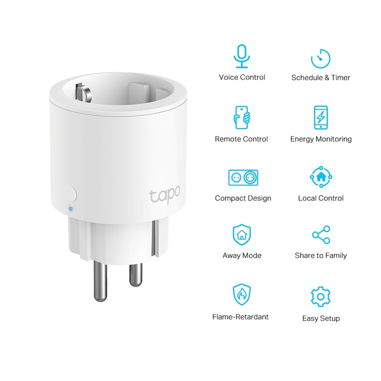 Розумна розетка TP-Link Tapo P115 (1-pack) (Tapo P115(1-pack)) - фото 2