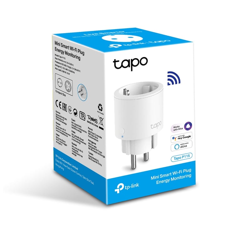 Розумна розетка TP-Link Tapo P115 (1-pack) (Tapo P115(1-pack)) - фото 8