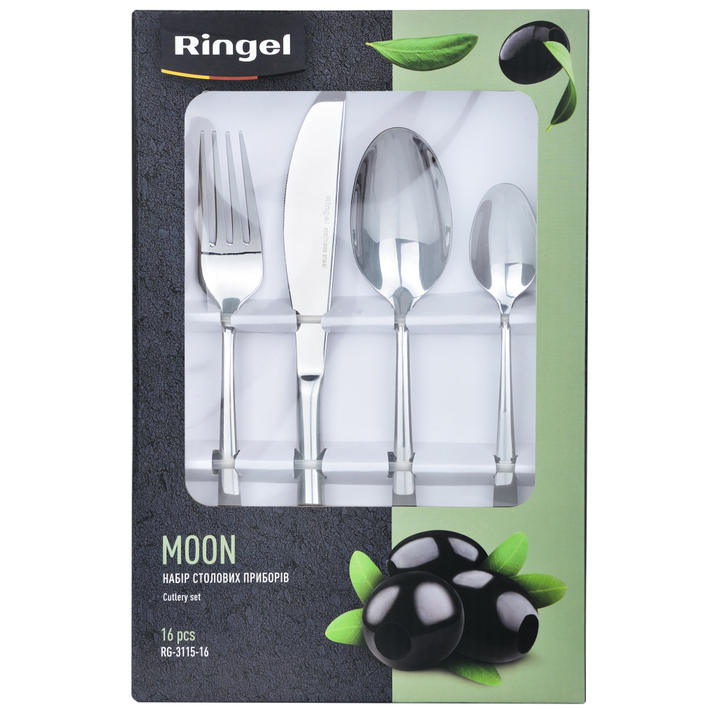 Набір столових приборів Ringel Moon 16 предметів (RG-3115-16) - фото 7 Набір столових приборів Ringel Moon 16 предметів (RG-3115-16) - фото 7