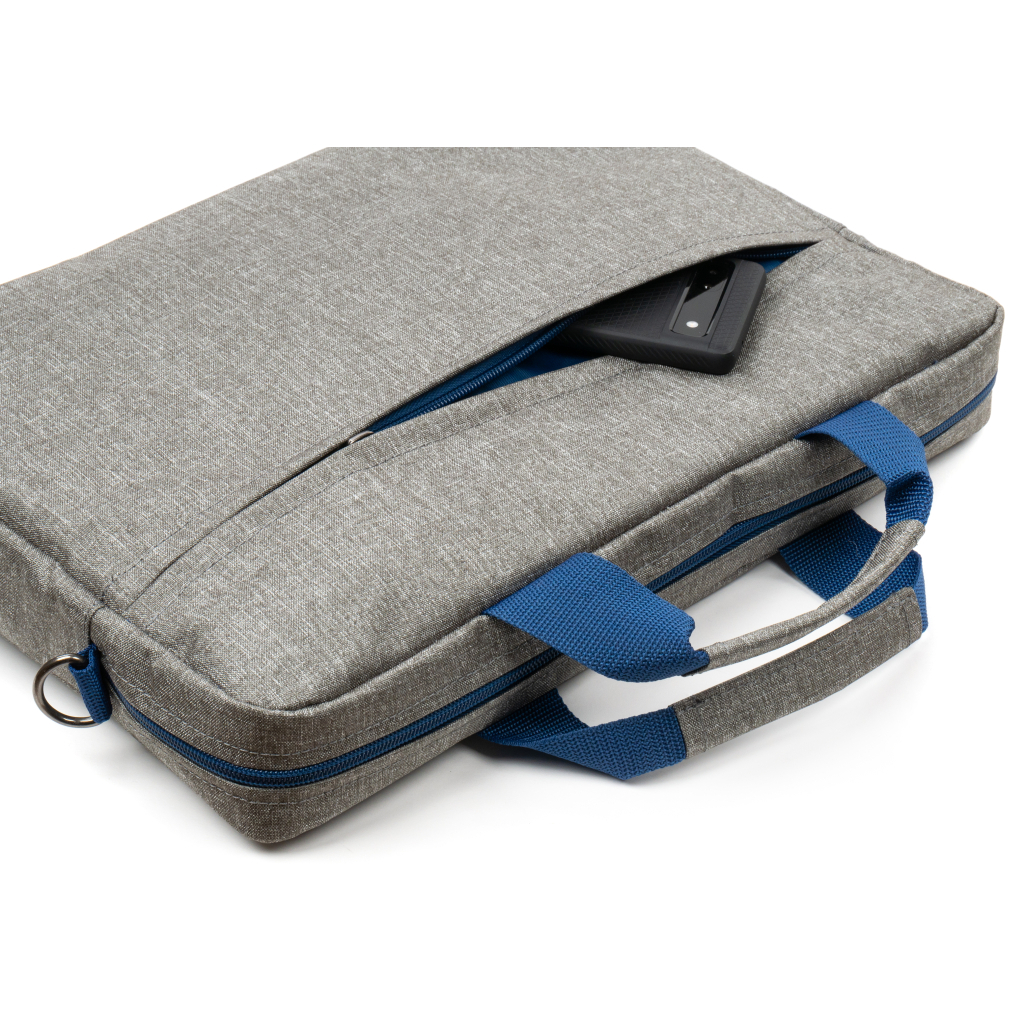 Сумка для ноутбука Vinga 15.6" NB150S silver-gray (NB150SGY) - фото 6 Сумка для ноутбука Vinga 15.6" NB150S silver-gray (NB150SGY) - фото 6