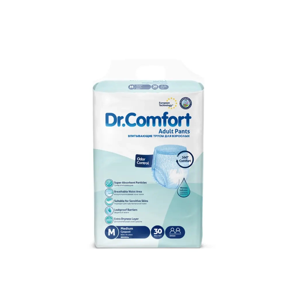 Підгузки для дорослих Dr.Comfort Medium 70-120 см 30 шт (8680131205608) Підгузки для дорослих Dr.Comfort Medium 70-120 см 30 шт (8680131205608)