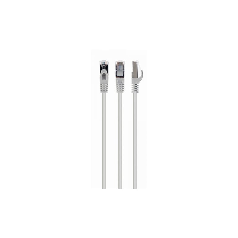 Патч-корд 1м S/FTP Cat 6A CU LSZH white Cablexpert (PP6A-LSZHCU-W-1M) - фото 1